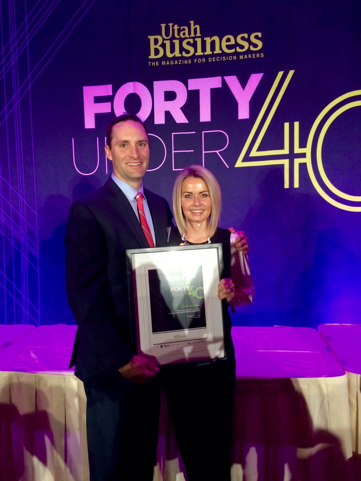 Read more about the article FORTY UNDER 40 AWARD